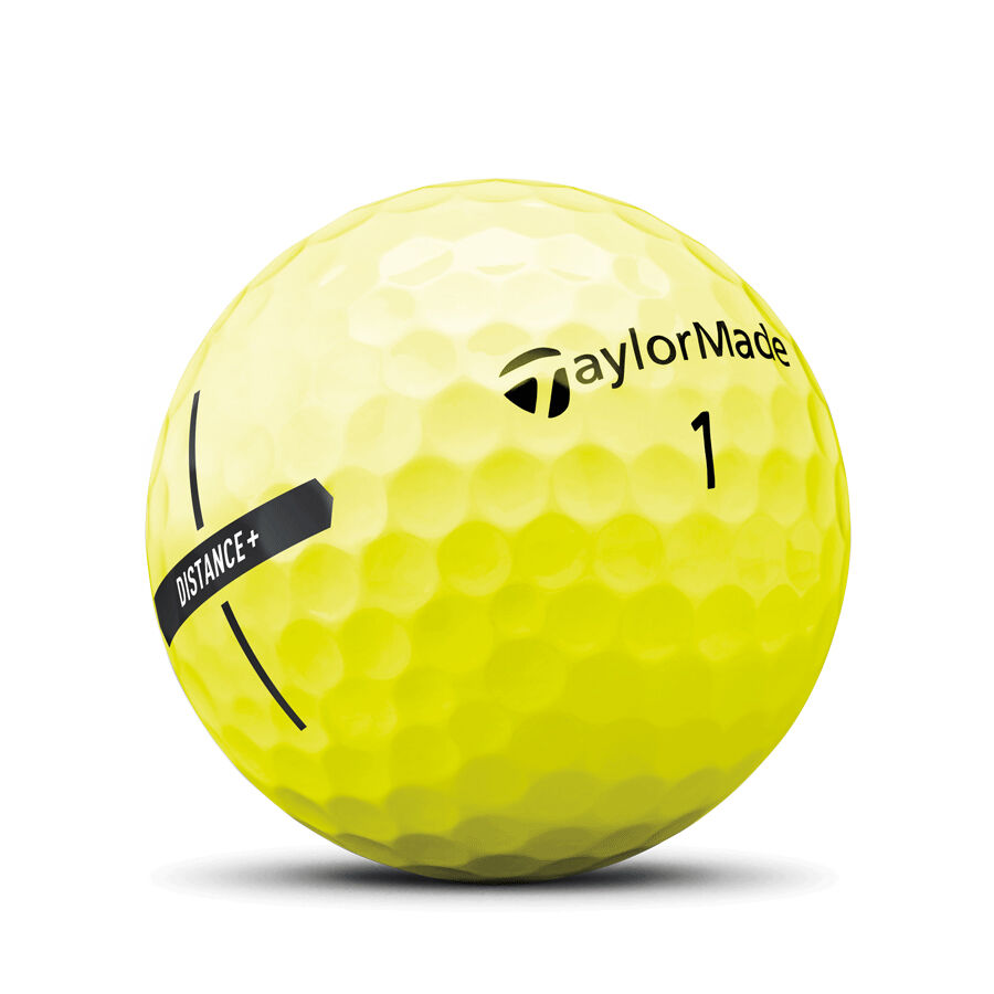 Taylormade - Balles Distance + Jaune - balle
