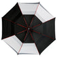 parapluie taylormade double canopée noir et gris