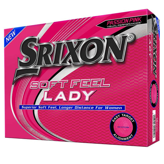 Srixon -  Balles Soft Feel Lady Rose
