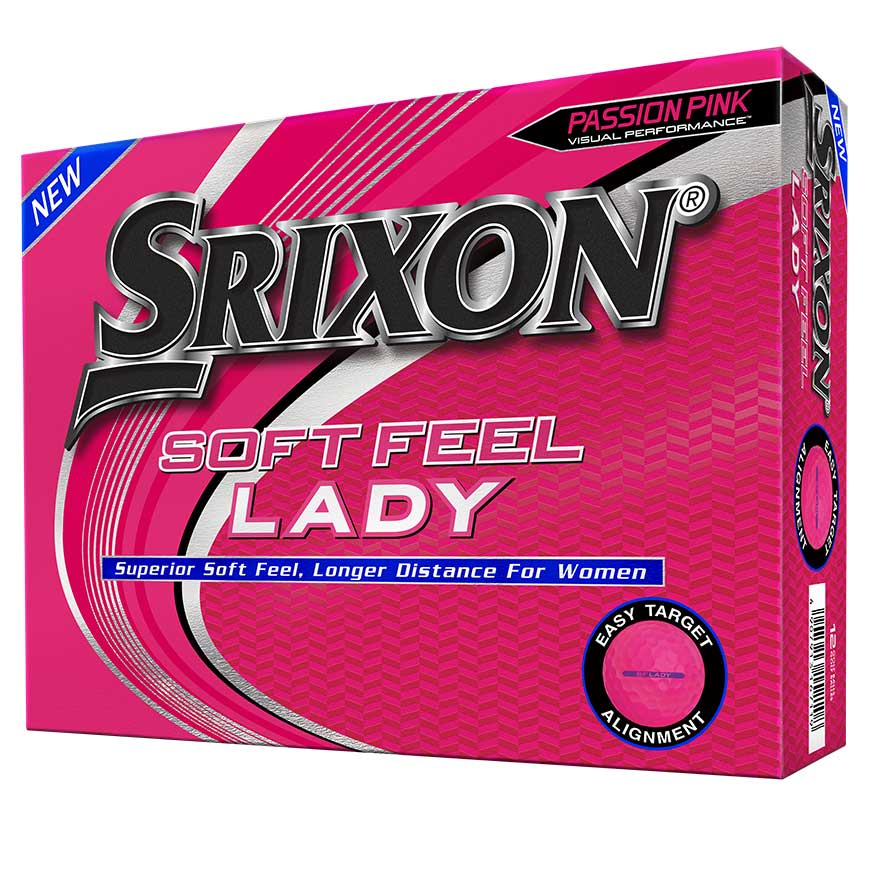 Srixon -  Balles Soft Feel Lady Rose