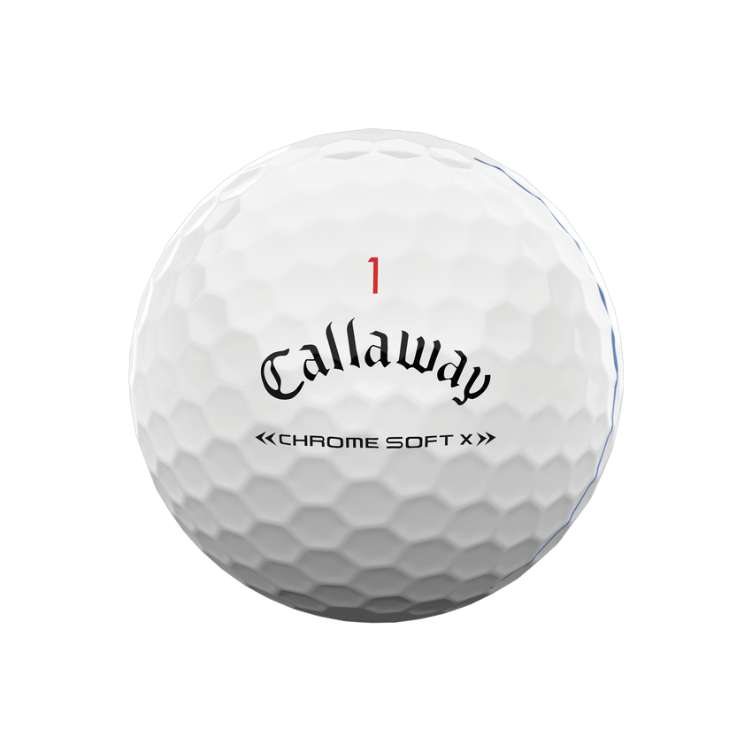 Callaway - Balles Chrome Soft X 2022 Triple Track