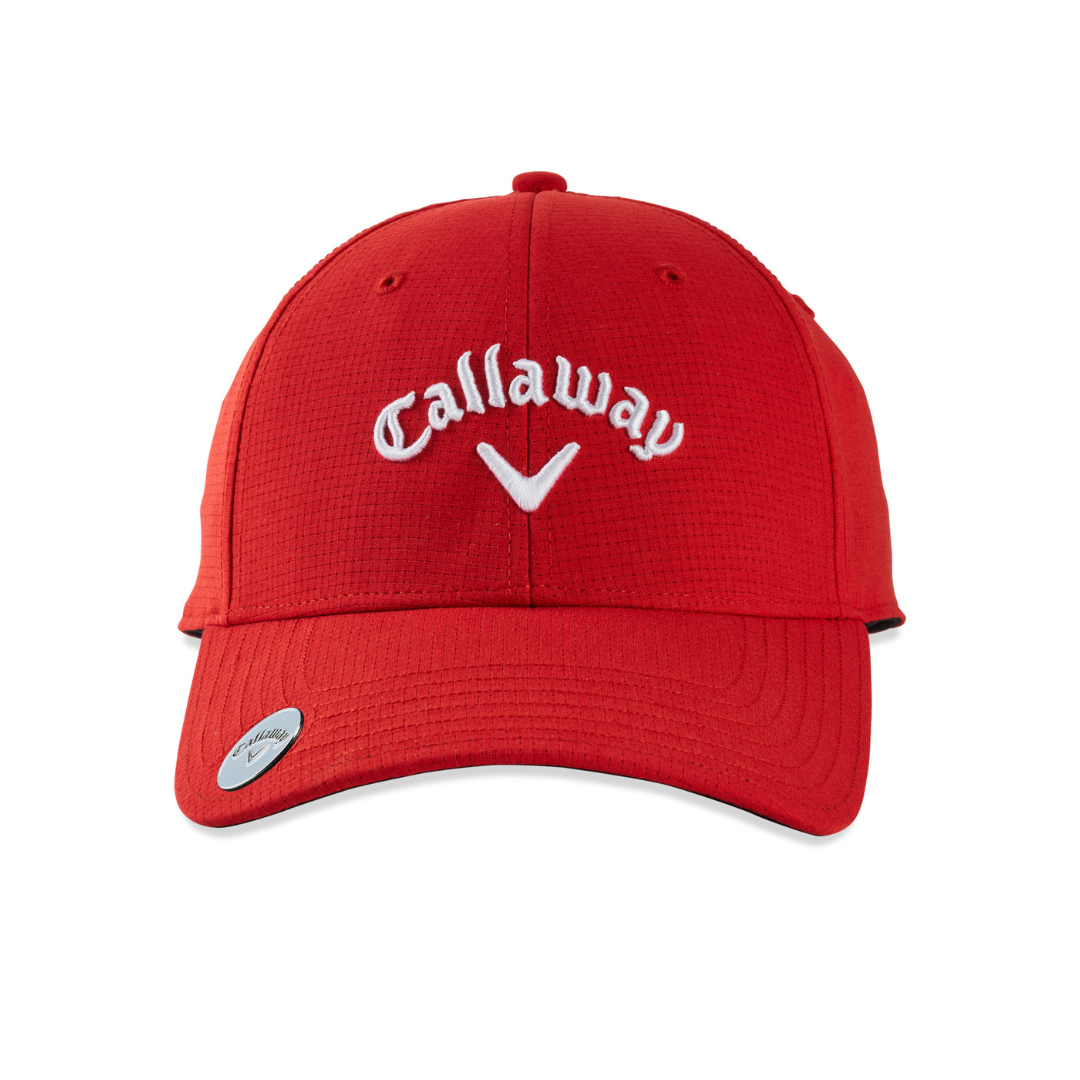 Callaway -  Casquette Stitch Magnet 23 Rouge - Homme