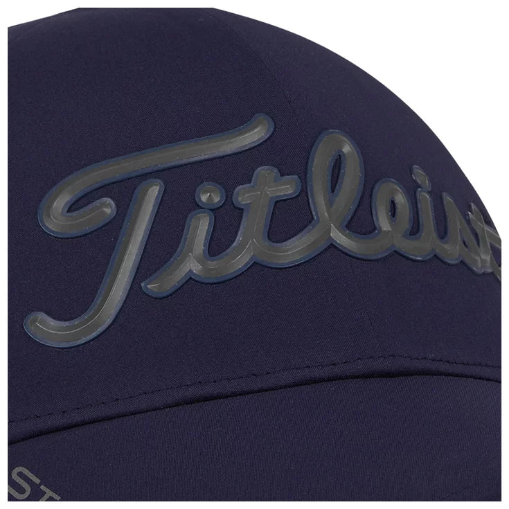 casquette de golf imperméable titleist players stadry bleu marine navy