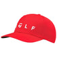 casquette lifestyle golf logo rouge taylormade