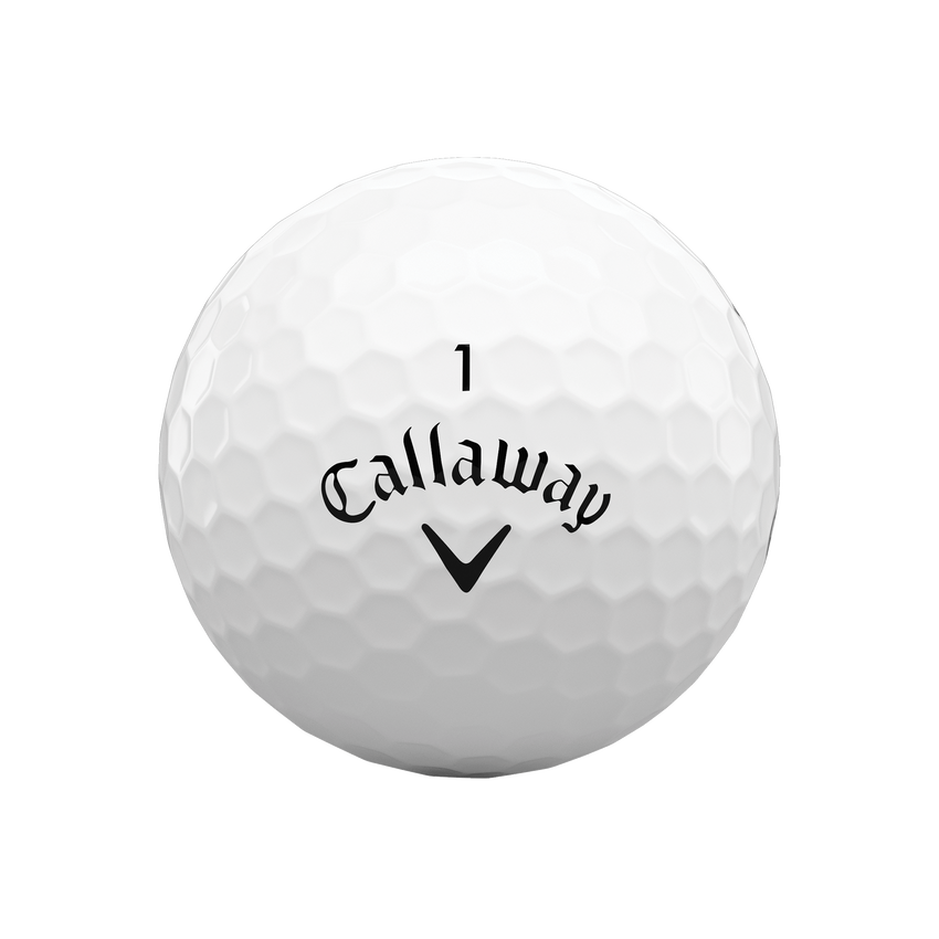 Callaway - Balles Supersoft 2021 Blanches - balle seule
